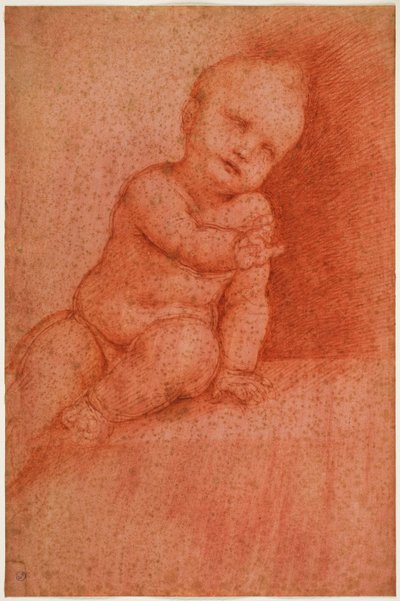Study of Putto (Jesus the Blessing Child) by Cesare da Sesto